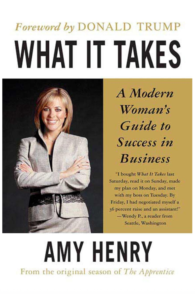 Amy Henry's Book What It Takes